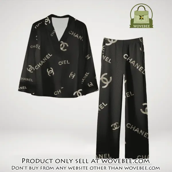 Trending luxury chanel satin pajama set pjs1042 wvb1404872